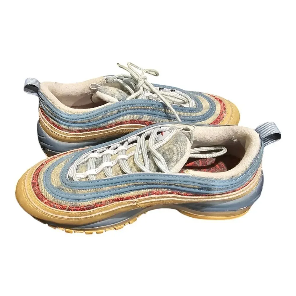 NIKE AIR MAX 97 (GS) Wild‎ West Denim - Size 6Y/8 Women's